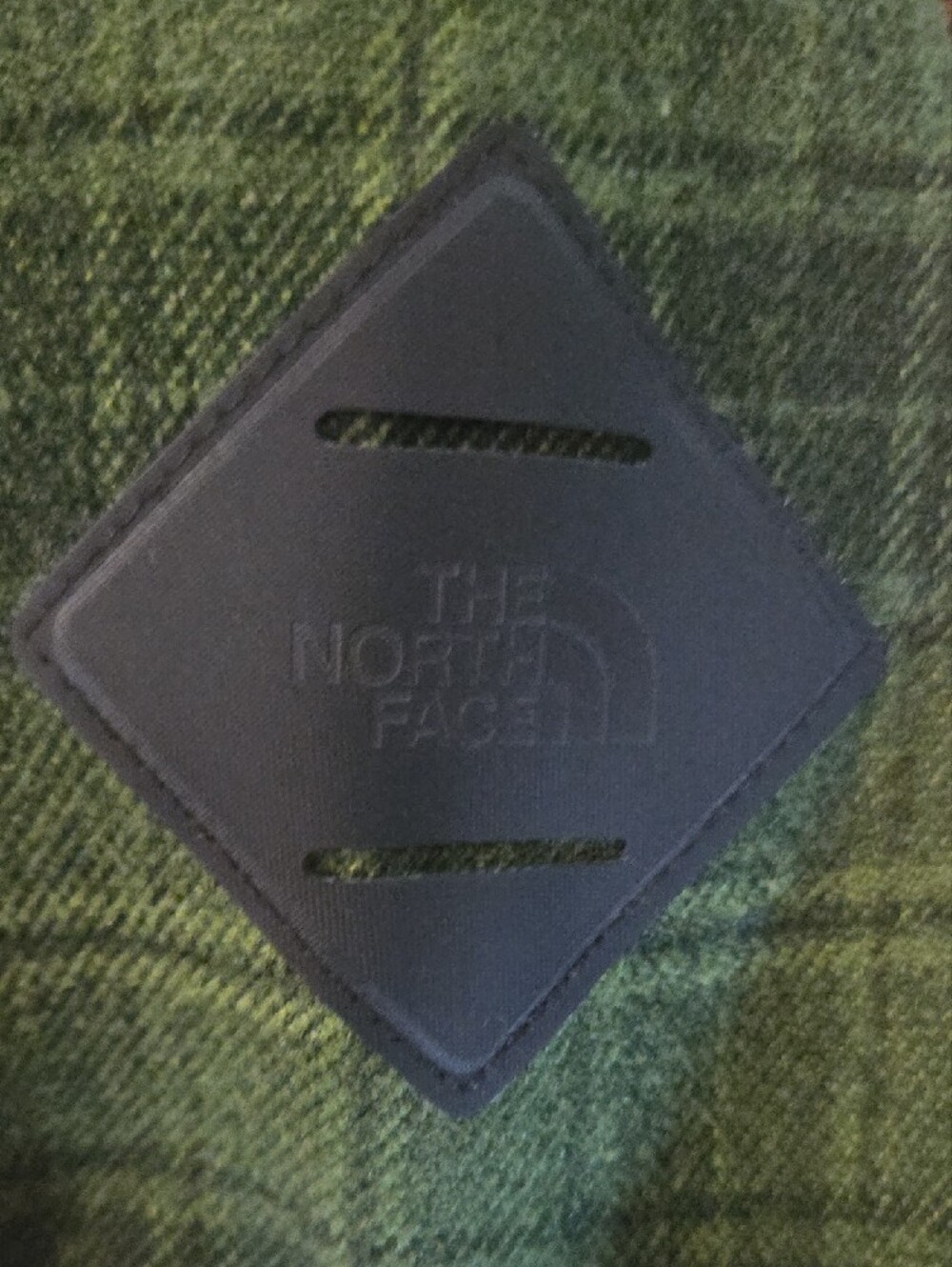 The North Face Green Plaid Hoodie Jacket - Picture 3 of 7